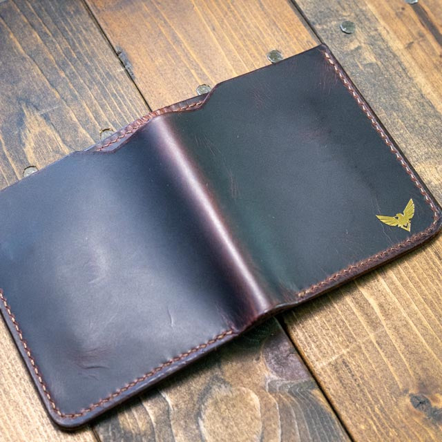 The Huginn Bifold Wallet - Tobacco Wax Pull-Up