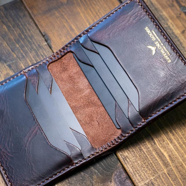 The Huginn Bifold Wallet - Tobacco Wax Pull-Up