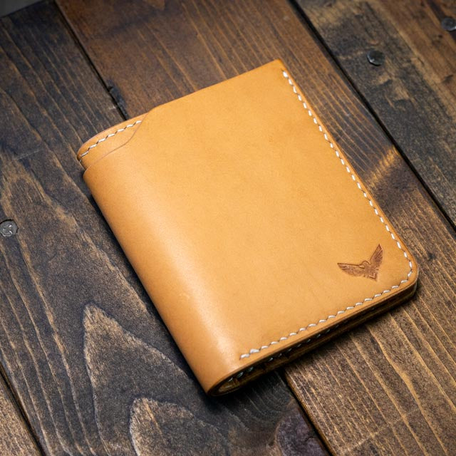 The Huginn Bifold Wallet - Natural Smooth