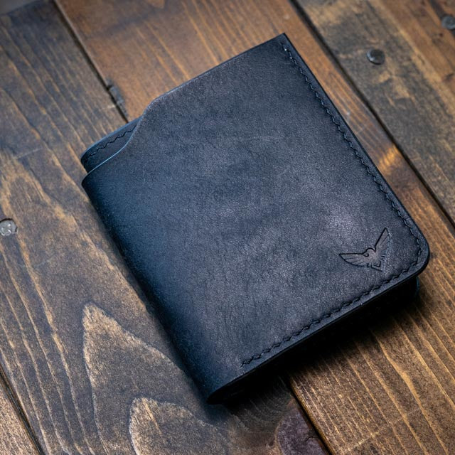 The Huginn Bifold Wallet - Black Pueblo