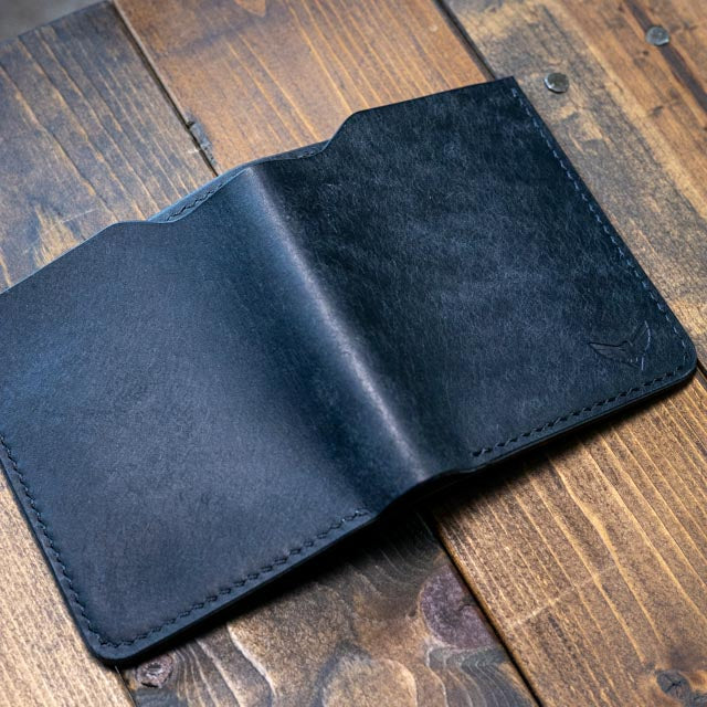 The Huginn Bifold Wallet - Black Pueblo