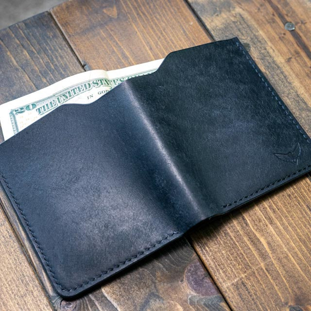 The Huginn Bifold Wallet - Black Pueblo