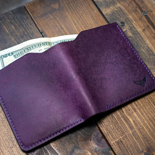 The Huginn Bifold Wallet - Violet Pueblo