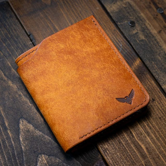 The Huginn Bifold Wallet - Tan Pueblo