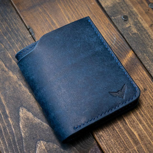 The Huginn Bifold Wallet - Navy Pueblo