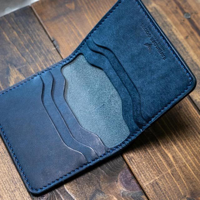 The Huginn Bifold Wallet - Navy Pueblo