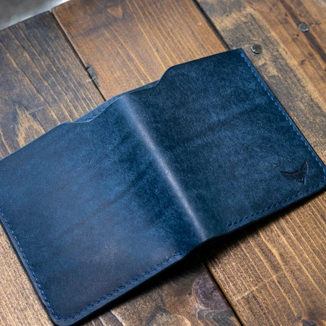 The Huginn Bifold Wallet - Navy Pueblo