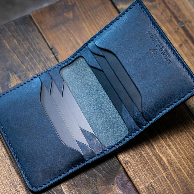 The Huginn Bifold Wallet - Navy Pueblo