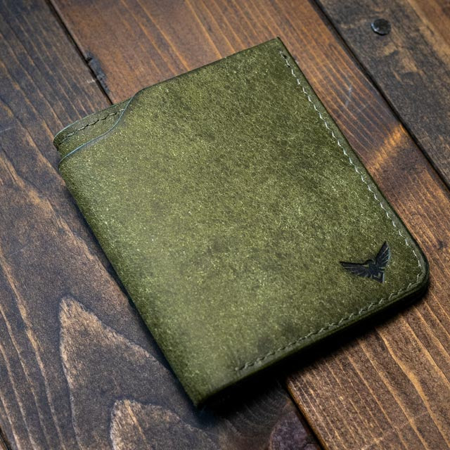 The Huginn Bifold Wallet - Olive Pueblo