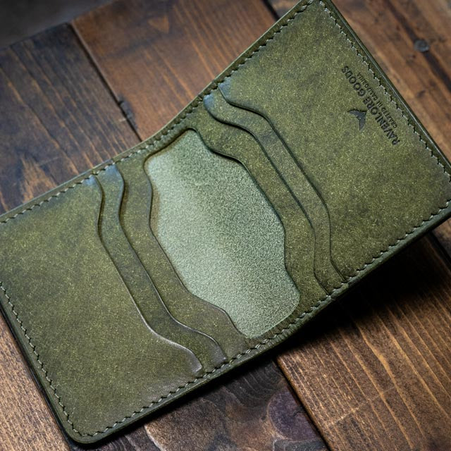 The Huginn Bifold Wallet - Olive Pueblo