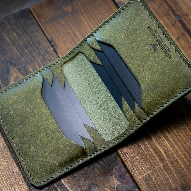 The Huginn Bifold Wallet - Olive Pueblo