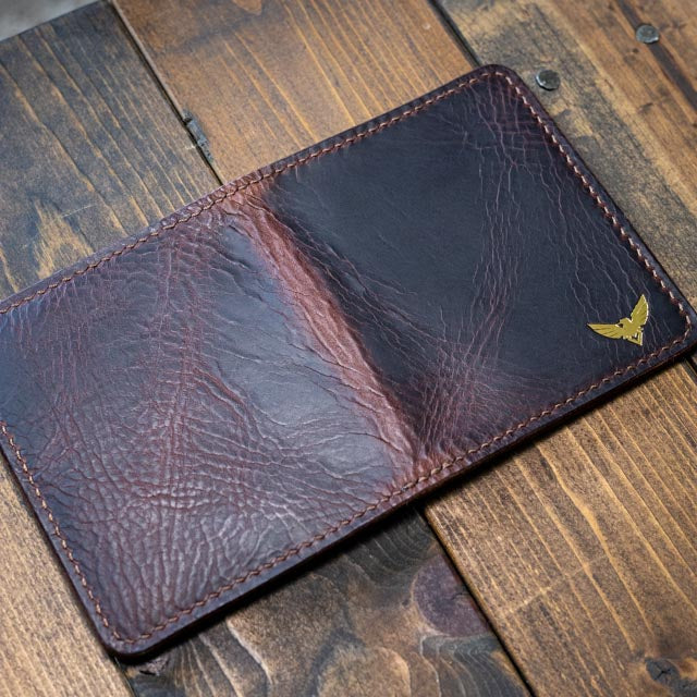 The Muninn Bifold Wallet - Tobacco Wax Pull-Up