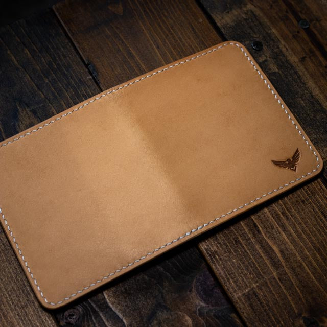 The Muninn Bifold Wallet - Natural Smooth