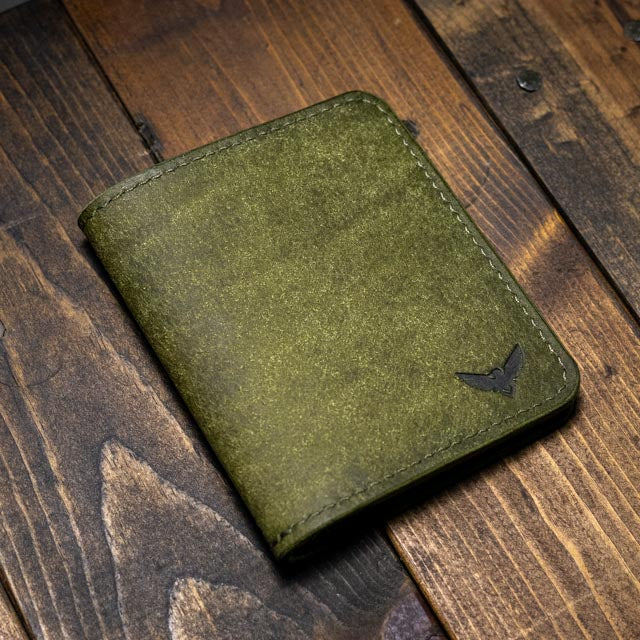 The Muninn Bifold Wallet - Olive Pueblo