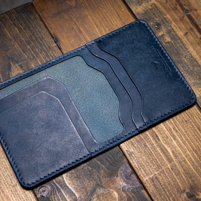 The Muninn Bifold Wallet - Navy Pueblo