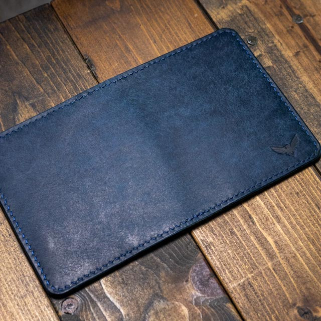 The Muninn Bifold Wallet - Navy Pueblo