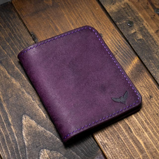 The Muninn Bifold Wallet - Violet Pueblo