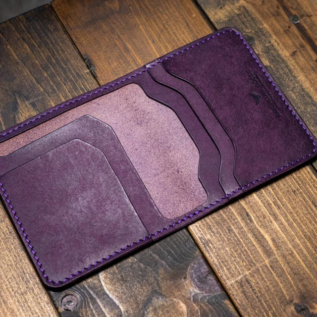 The Muninn Bifold Wallet - Violet Pueblo