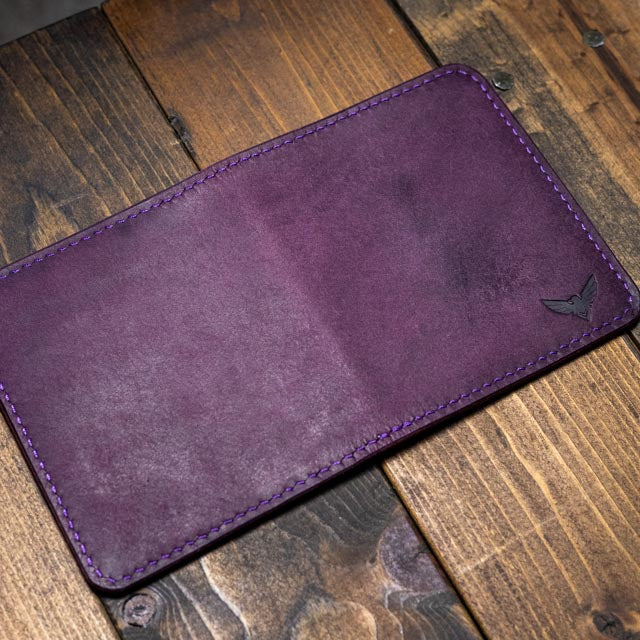 The Muninn Bifold Wallet - Violet Pueblo