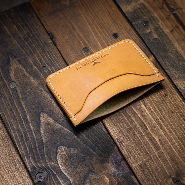 The Morrigan Card Holder - Natural Smooth