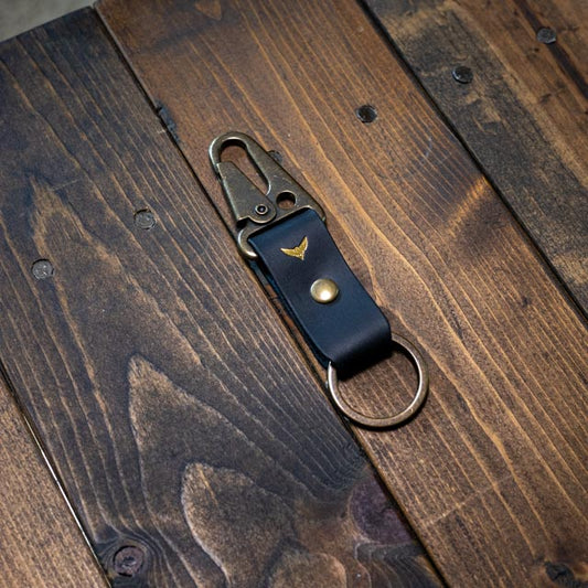 The Talon Key Fob - Black Wax