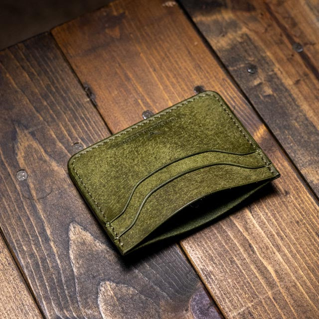 The Morrigan XL Card Holder - Olive Pueblo