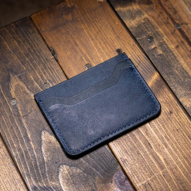 The Morrigan XL Card Holder - Navy Pueblo