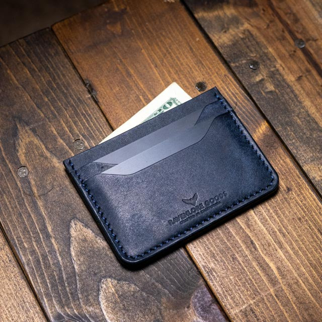 The Morrigan XL Card Holder - Navy Pueblo