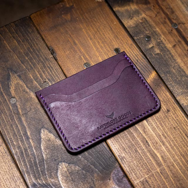 The Morrigan XL Card Holder - Violet Pueblo