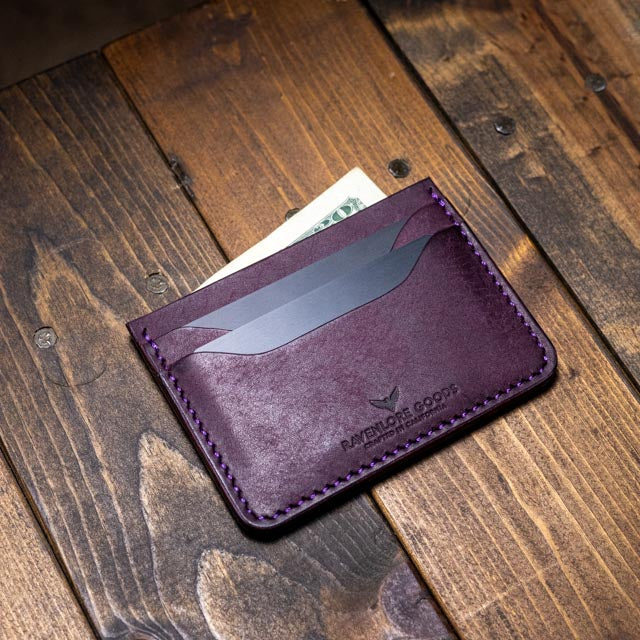 The Morrigan XL Card Holder - Violet Pueblo