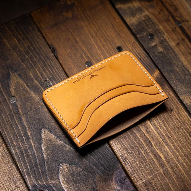 The Morrigan XL Card Holder - Natural Smooth