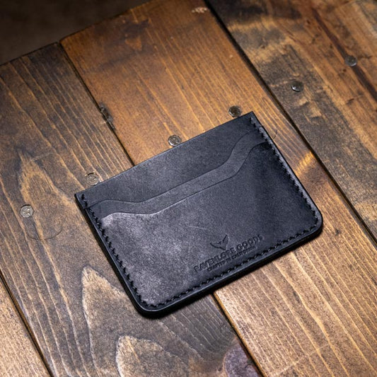 The Morrigan XL Card Holder - Black Pueblo