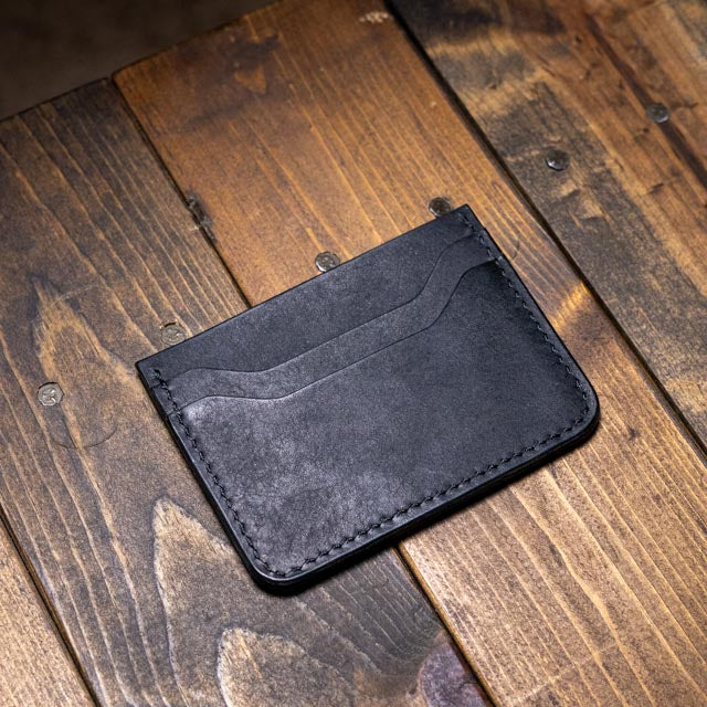 The Morrigan XL Card Holder - Black Pueblo