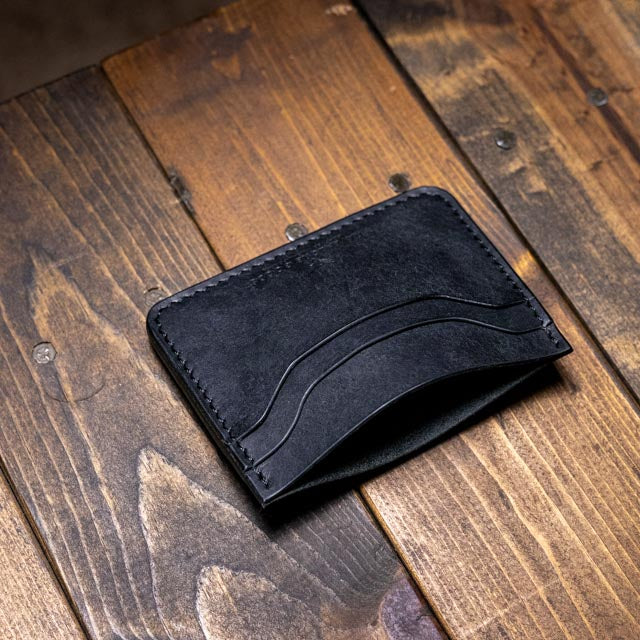 The Morrigan XL Card Holder - Black Pueblo