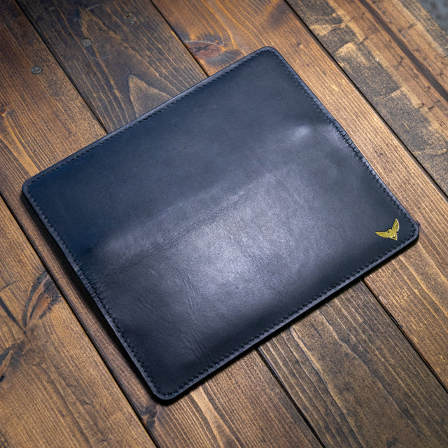 The Koronis Long Wallet - Black Wax